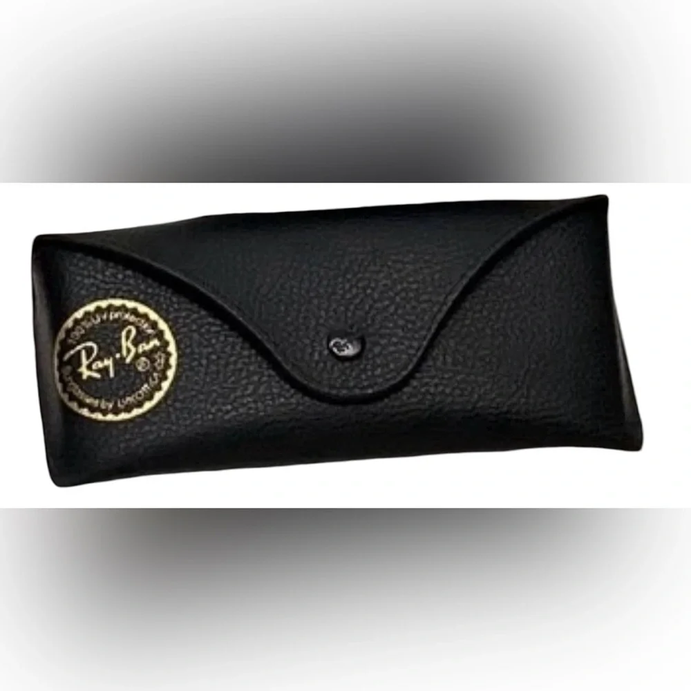 Authentic Ray-Ban Sunglass Eye Glasses Soft Case Gold Logo